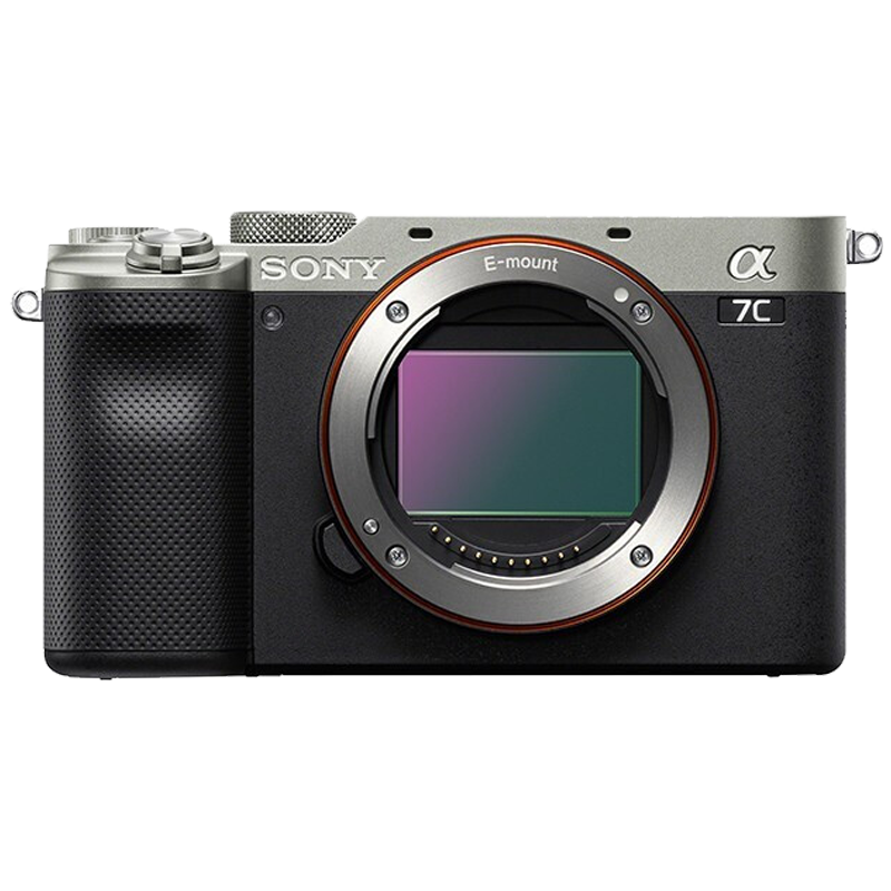 SONY 索尼 ILCE-A7C 全画幅微单数码相机 轻便小巧 实时眼部A7C/A7CL/a7c 银色机身（不含镜头）