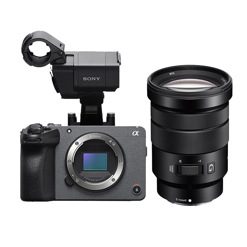 SONY 索尼 ILME-FX30 紧凑型4K Super 35mm 电影摄影机 手持握柄套装摄像机 FX30 +PZ18-105 标配